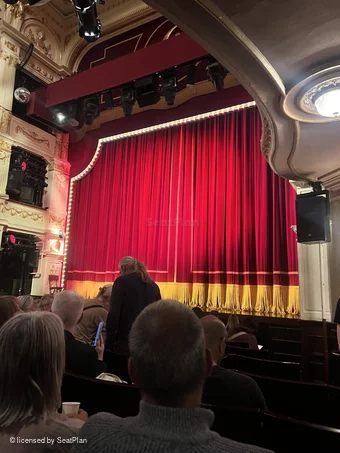 Garrick Theatre Stalls H2 view from seat photo