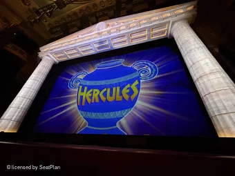 Theatre Royal Drury Lane Stalls B20 view from seat photo