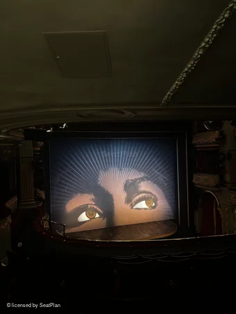 Aldwych Theatre Dress Circle G25 view from seat photo
