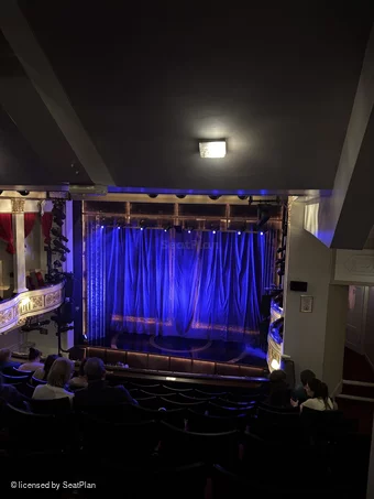Vaudeville Theatre Dress Circle H18 view from seat photo