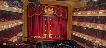 Royal Opera House Balcony C33 view from seat photo