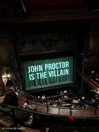 Royal Court Theatre Balcony C15 view from seat photo