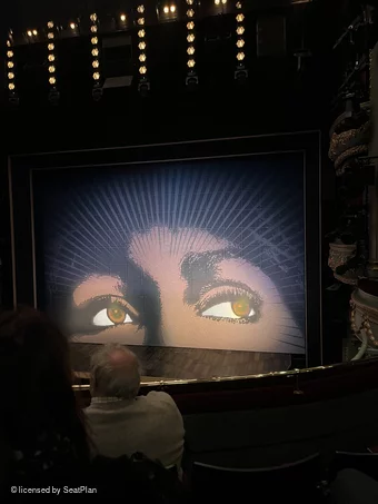 Aldwych Theatre Dress Circle C6 view from seat photo