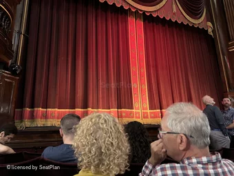 St Martin's Theatre Stalls D4 view from seat photo