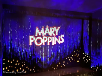 Prince Edward Theatre Dress Circle A32 view from seat photo