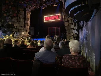 Cambridge Theatre Stalls N1 view from seat photo