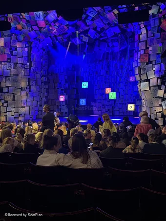 Cambridge Theatre Stalls S2 view from seat photo
