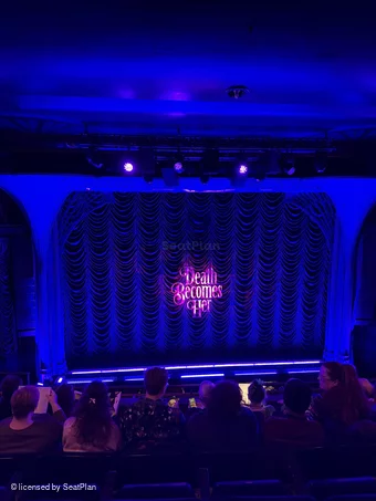 Lunt-Fontanne Theatre Front Mezzanine E104 view from seat photo