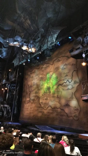 Gershwin Theatre Orchestra F26 view from seat photo