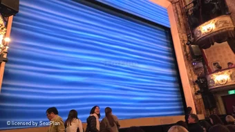 Novello Theatre Stalls G21 view from seat photo
