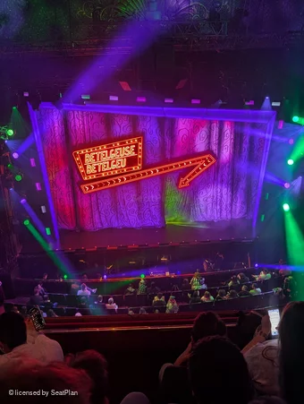 Prince Edward Theatre Grand Circle D22 view from seat photo