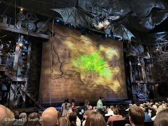 Gershwin Theatre Orchestra G7 view from seat photo