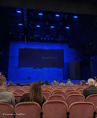 Noel Coward Theatre Stalls L21 view from seat photo