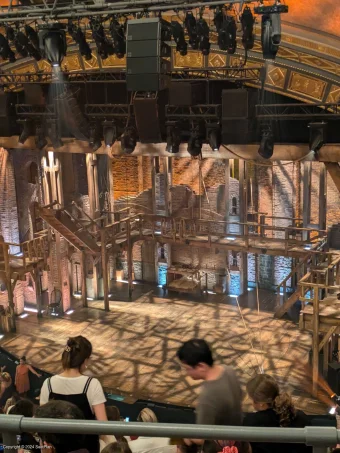 Richard Rodgers Theatre Rear Mezzanine G26 view from seat photo