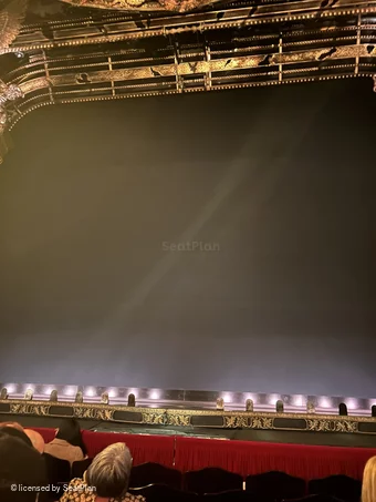 His Majesty's Theatre Stalls F18 view from seat photo