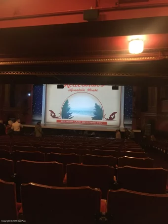 Dominion Theatre Stalls WW13 view from seat photo