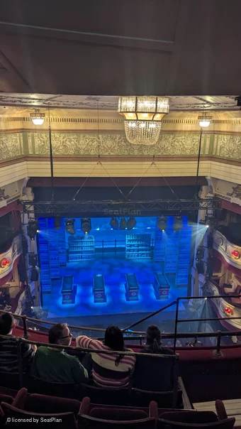 Theatre Royal Brighton Gallery E12 view from seat photo