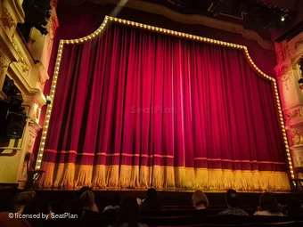Garrick Theatre Stalls E17 view from seat photo