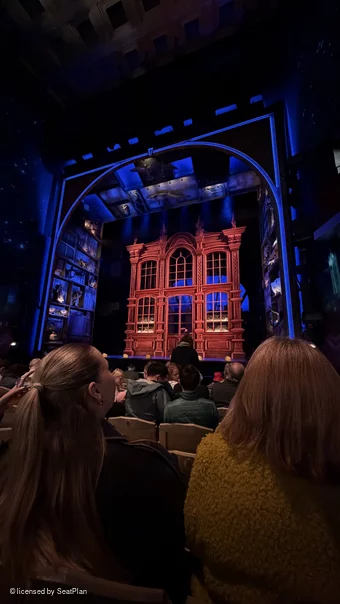 Savoy Theatre Stalls G6 view from seat photo