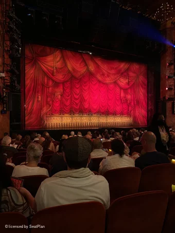 August Wilson Theatre Orchestra N9 view from seat photo