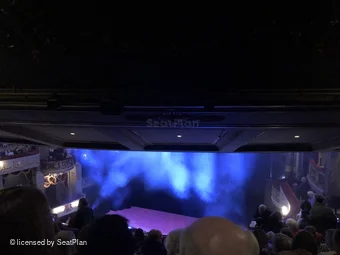 Theatre Royal Drury Lane Grand Circle K12 view from seat photo