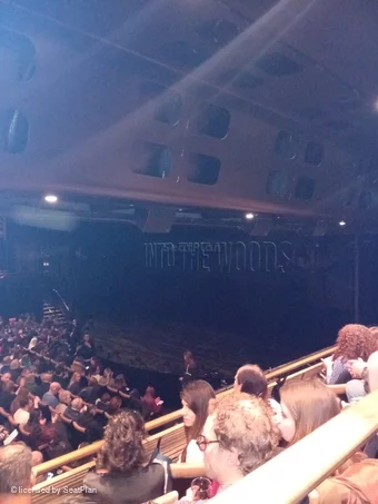 Bridge Theatre Stalls T15 view from seat photo