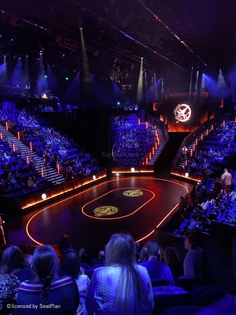 Troubadour Canary Wharf Theatre District 1 L31 view from seat photo