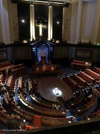London County Hall Central Gallery A16 view from seat photo