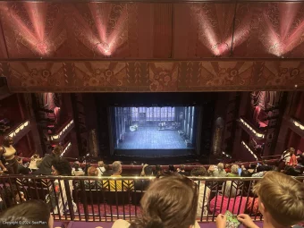 Prince Edward Theatre Grand Circle K17 view from seat photo