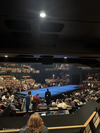 Bridge Theatre Stalls L21 view from seat photo