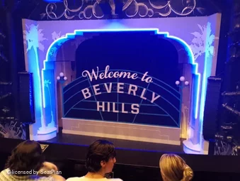 Trafalgar Theatre Dress Circle C9 view from seat photo