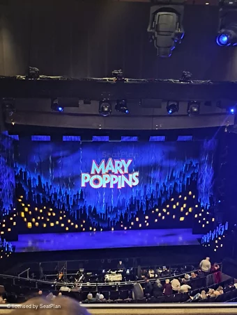 Milton Keynes Theatre Upper Circle D23 view from seat photo