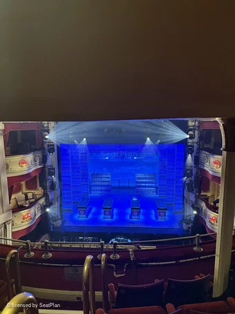 Theatre Royal Brighton Second Circle D16 view from seat photo