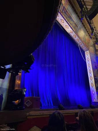 Imperial Theatre Orchestra C15 view from seat photo