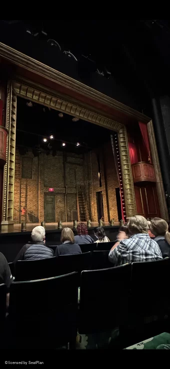 Trafalgar Theatre Stalls E16 view from seat photo