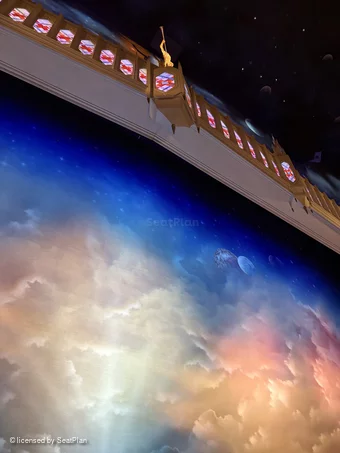 Prince of Wales Theatre Stalls A29 view from seat photo