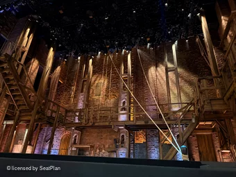 Victoria Palace Theatre Stalls A18 view from seat photo