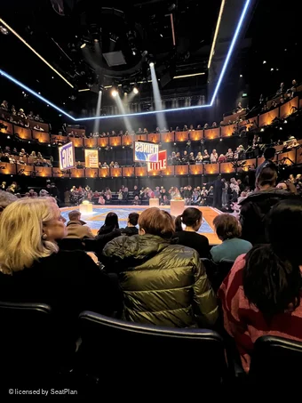 Soho Place Stalls D49 view from seat photo