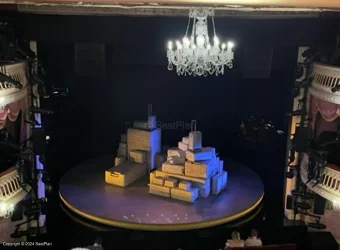 Criterion Theatre Upper Circle C17 view from seat photo