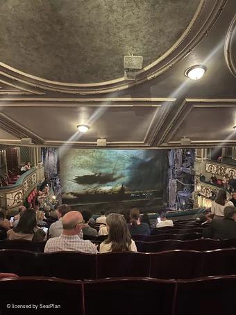 Sondheim Theatre Dress Circle L24 view from seat photo