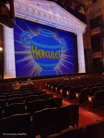 Theatre Royal Drury Lane Stalls M40 view from seat photo