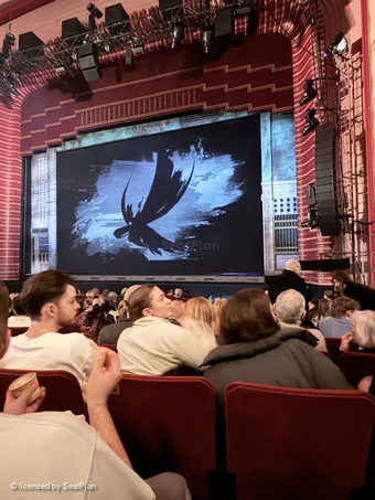 New Theatre Oxford Stalls N12 view from seat photo