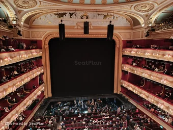 Royal Opera House Amphitheatre B52 view from seat photo