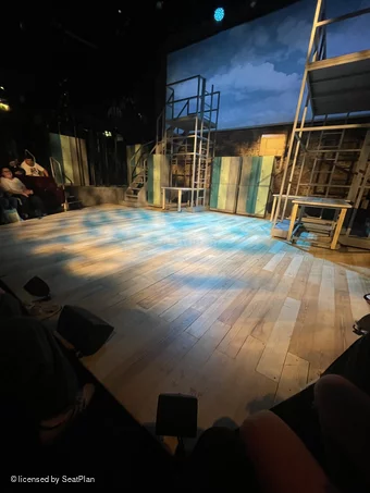 The Other Palace Stalls A8 view from seat photo