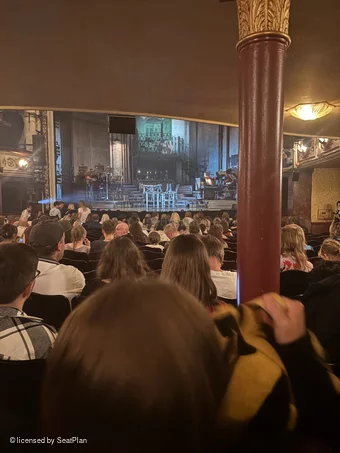 Lyric Theatre Stalls T7 view from seat photo