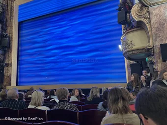 Novello Theatre Stalls K3 view from seat photo