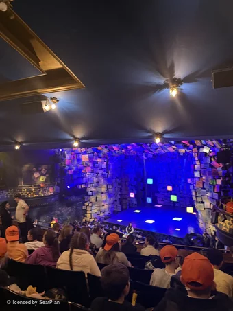 Cambridge Theatre Dress Circle G2 view from seat photo