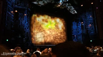 Apollo Victoria Theatre Stalls O40 view from seat photo