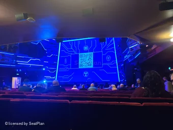 Adelphi Theatre Stalls R7 view from seat photo