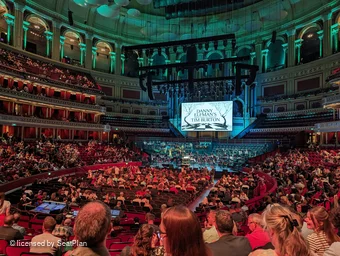 Royal Albert Hall Stalls K 11101 view from seat photo